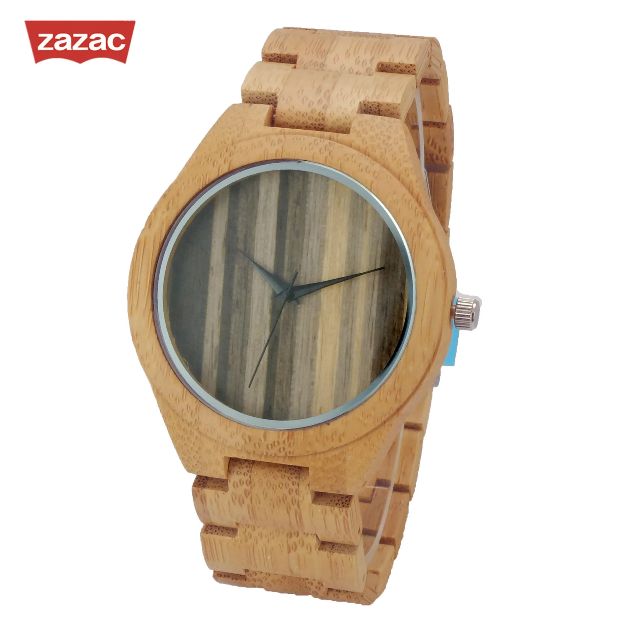 Fashion Colorful random face Full Bamboo Wood Watc...