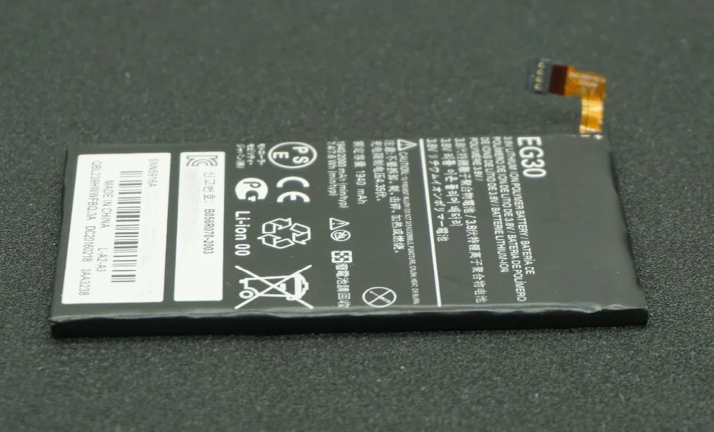 LehonS 8pcs/lot 1940mAh Cell Phone Replacement Battery For Motorola