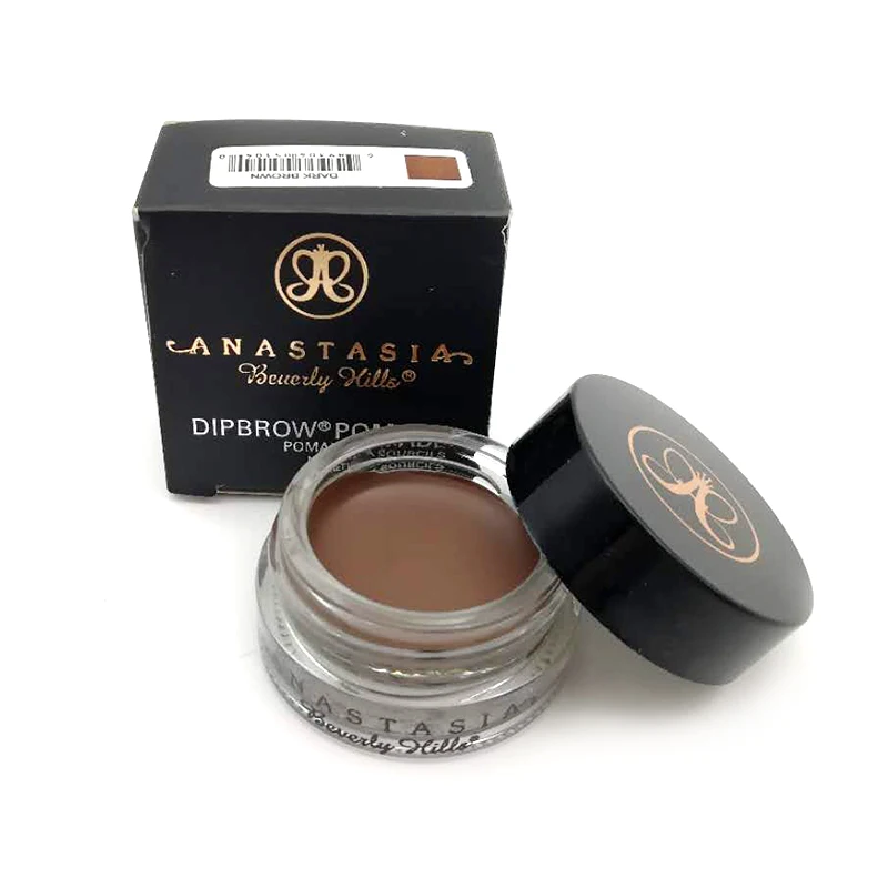 Anastasia Beverly Hills Косметика для бровей, усилитель бровей, профессиональный водостойкий макияж, Anastasia Beverly Mills Dipbrow - Цвет: 06-DARK-BROWN