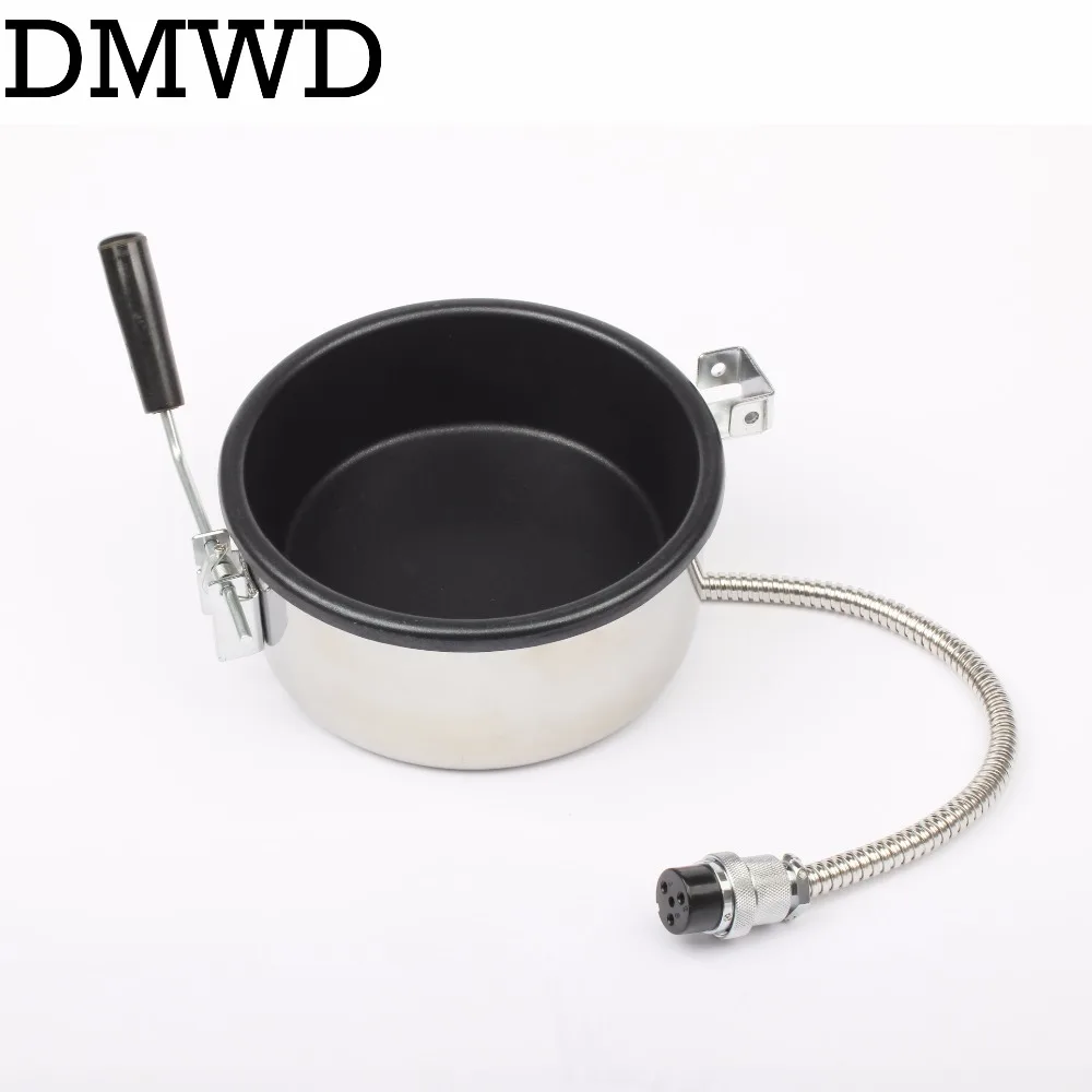 

DMWD popcorn pot commercial popcorn maker hand-cranked for 8 ounce electric popcorn machine 8oz professional accessories 25mm