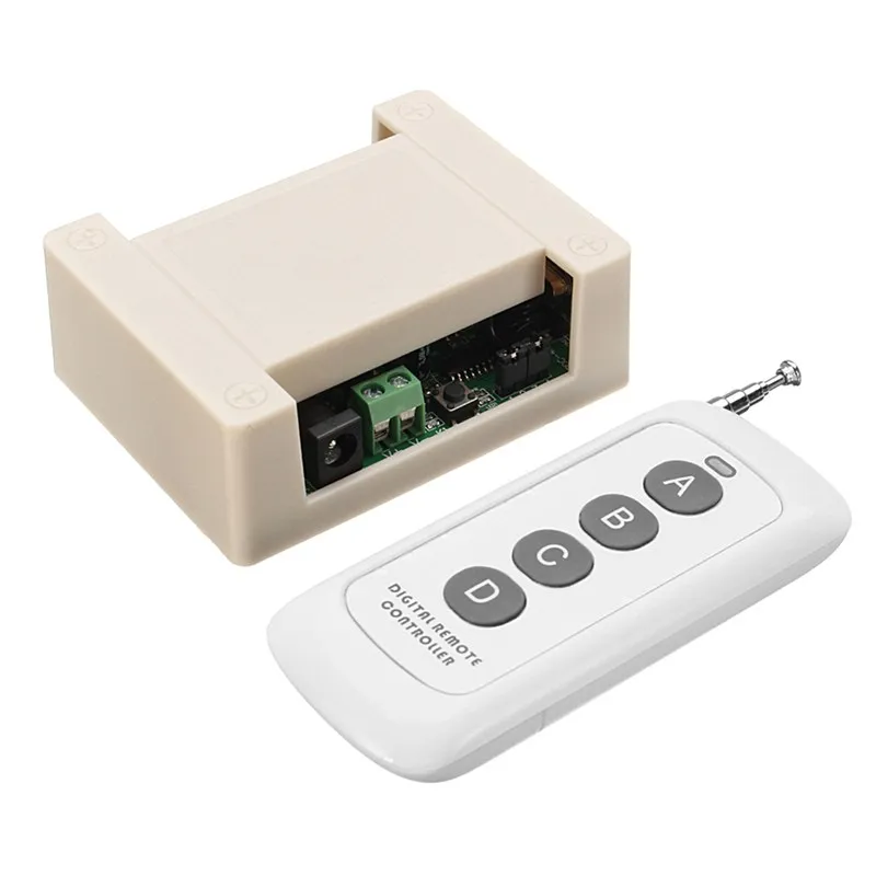 

DC12V 10A Motor Switch Receiver + Remote Control For Electric DC Linear Actuator Wireless Remote Control Transmitter Receiver
