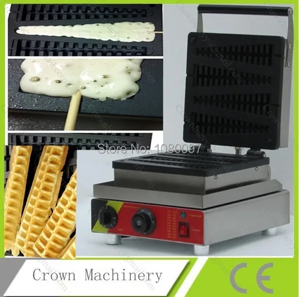

Bakery equipment electric Belgian lolly waffle maker for sale