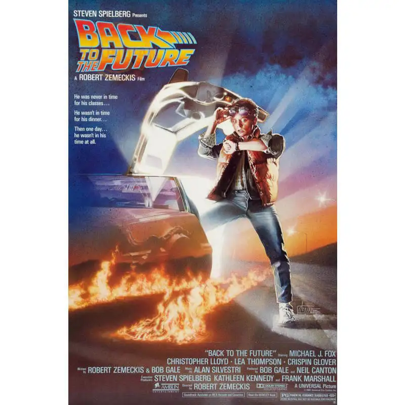 

New Back to the future Poster Custom Satin Poster Print Cloth Fabric Wall Poster Print Silk Fabric Print Poster