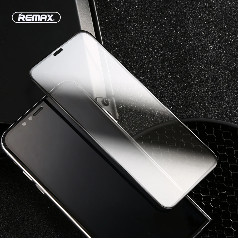 Закаленное стекло REMAX с полным покрытием для iPhone X Xs защита экрана телефона 3D