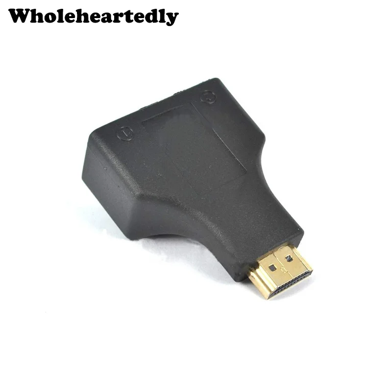 Акция! 1 пара HD 1080 P HDMI удлинитель по Cat5e Cat6 двойной Порты и разъёмы Сетевой кабель