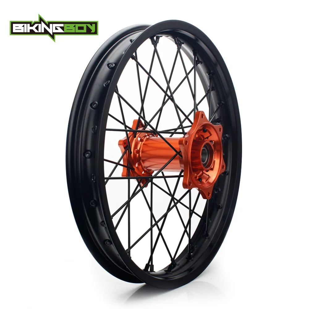 BIKINGBOY 1" 18" 1" для KTM 125 150 250 SX 250 450 350 SX-F SXF 125 250 300 XC 250 350 450 XC-F XCF задний обод колеса концентратор набор - Цвет: 19inch