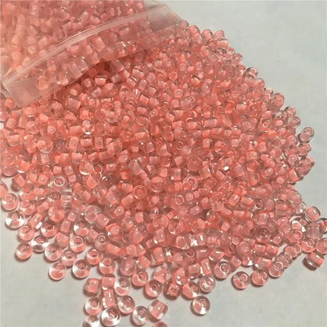 500 шт 4 мм круглый цветной AB стеклянный бисер чешский бисер для самостоятельного изготовления ювелирных изделий Рукоделие браслет ожерелье аксессуары - Цвет: Light Pink