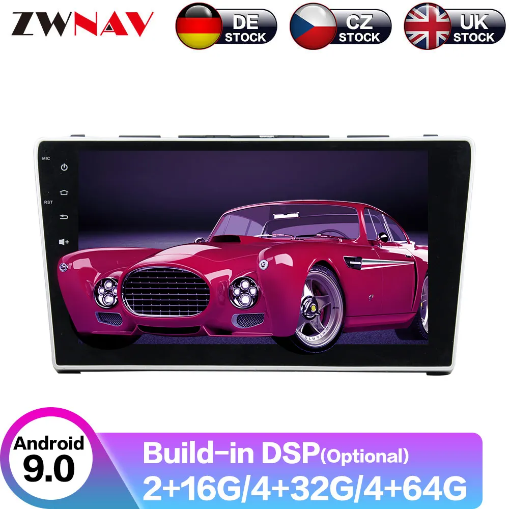 

10.1" Android 9 4+64G DSP Car DVD Player GPS Navigation For HONDA CRV 2007-2011 Head Unit Multimedia Mlayer Mape Recorder