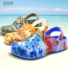 Классические слипоны туфли-сабо для сада Для мужчин быстрое высыхание летние пляжные тапки полые шлепанцы сандалии для прогулок Для женщин CitiLane обувь