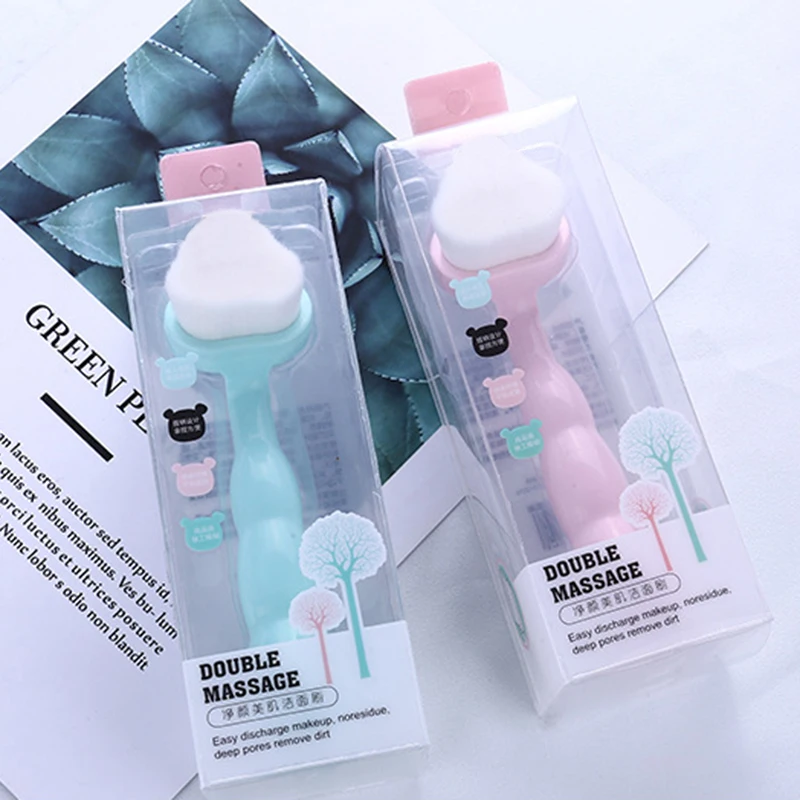 

Deeply Clean Your Face Cleansing Brush Portable 3D Face Cleaning Massage Face Wash Product Skin Care Tool Improve Skin Texture