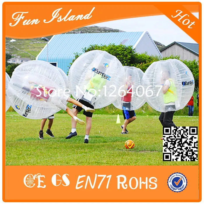 Надувной мяч с супер пузырьками бумпербол футбольный 5 шт. + 1 насос бесплатная