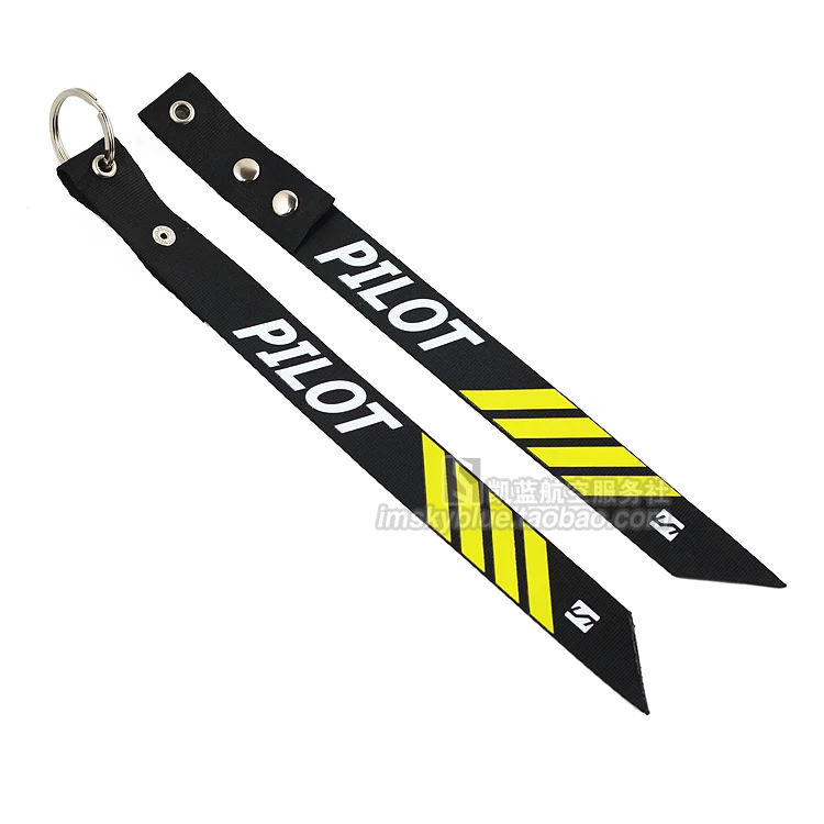 

Travel Luggage Ribbon Streamer Belt Strap for Pilot Aviator Epaulette Style Special Personal Gift for airman aviation lover