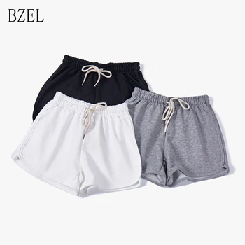

BZEL New Summer Sport Shorts For Women Hot Pants ladies Sleep Bottoms Cotton Homewear Casual Pajamas Shorts Women Night Lingerie