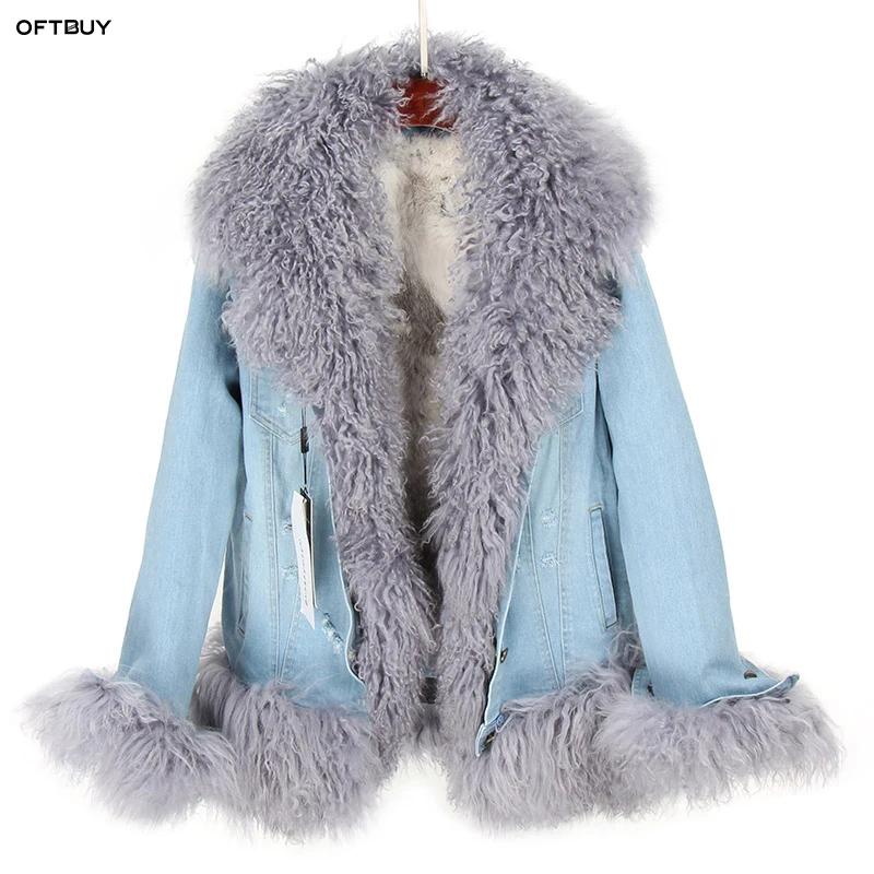 Брендовое короткое пальто из натурального меха 2019 зимняя куртка для женщин