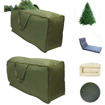 

Big Outdoor Furniture Cushion Storage Bag Multi-Function Waterproof Protect Cover Polyester Christmas Tree Blanket Storage Bag