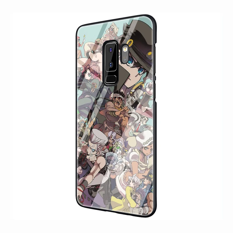 G13 JoJo Джонатан Joestar чехол из закаленного стекла для телефона для samsung S7 край S8 S9 S10 Note 8, 9, 10, плюс A10 20 30 40 50 60 70 - Цвет: G13