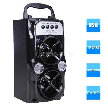 

20Pcs/Lot Portable Bluetooth Wireless Dual Speaker Indoor Outdoor Speakers