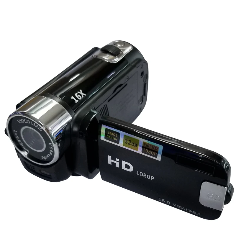 

Full HD 1080P Digital Video Camera 2.7inch LCD Screen Digital Camera 16X Digital Zoom Anti-shake DV DVR Video Recorder Camcorder