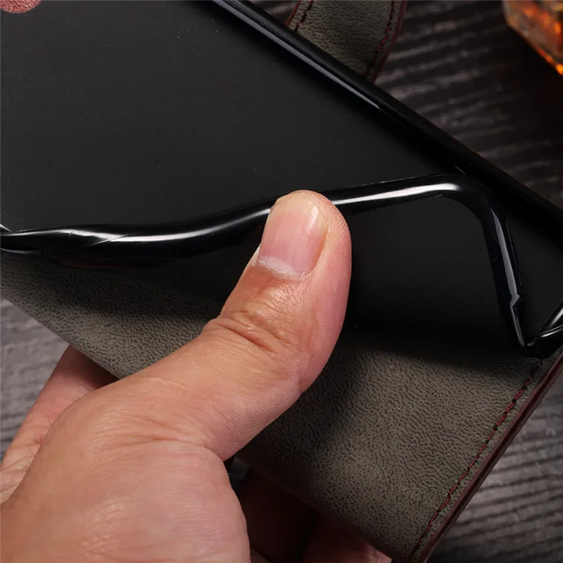 Кожаный чехол книжка в стиле ретро для iPhone 6 s S 5 5S 5SE 7 8 Plus X XR XS MAX 6Plus 7Plus Plus|case for