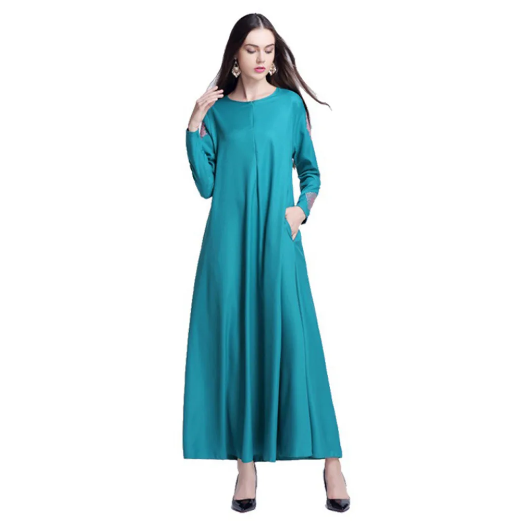 Мусульманское платье Рамадан caftan marocain женское мусульманское арабское исламское