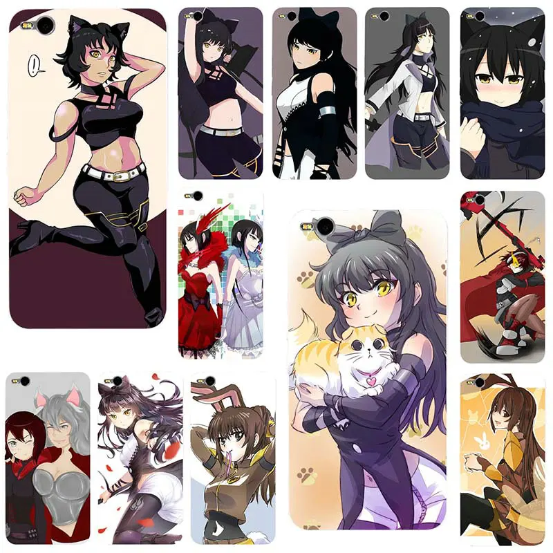 Soft TPU Phone Cases for HTC One M7 M8 M9 M10 E9 Plus U11 A9 Desire 530 630 626 628 816 820 Transparent Cover Popular Games RWBY |
