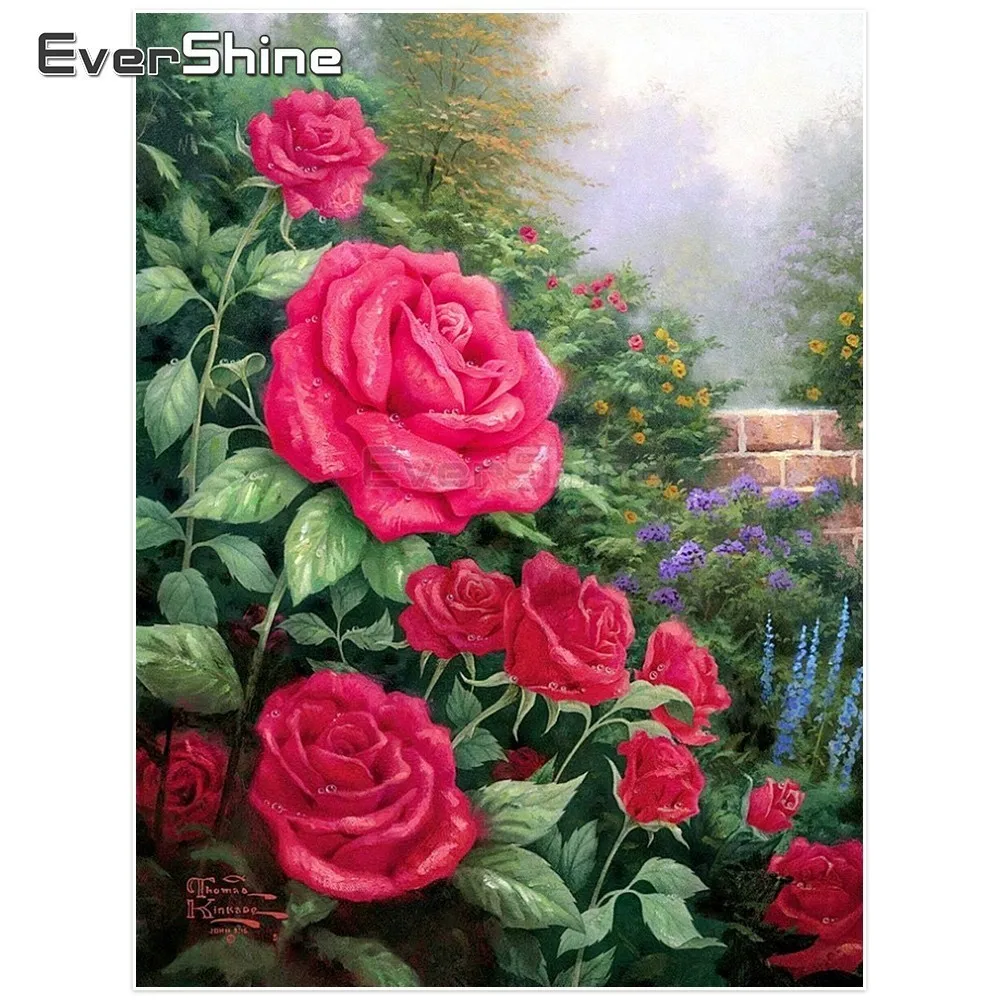 

Evershine Diamond Painting Cross Stitch Landscape Diamond Mosaic Rhinestone Painting Diamond Embroidery Full Square Pattern Gift