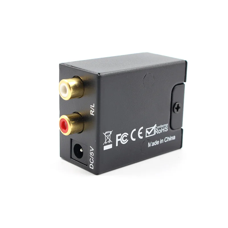 

Audio Decoder SPDIF ATV DAC Amplifier Adapter Digital to Analog Audio Converter Optical Fiber Toslink Coaxial Signal to RCA R/L