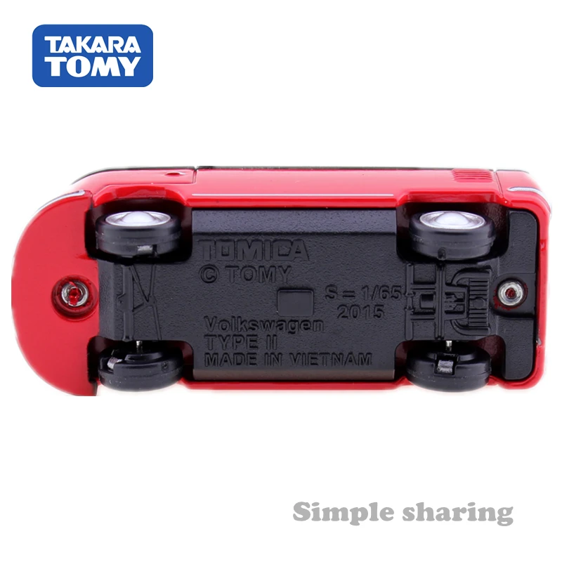 TAKARA TOMY TOMICA PREMIUM 07 VOLKSWAGEN Тип автобус модель комплект 1:65 миниатюрные литые