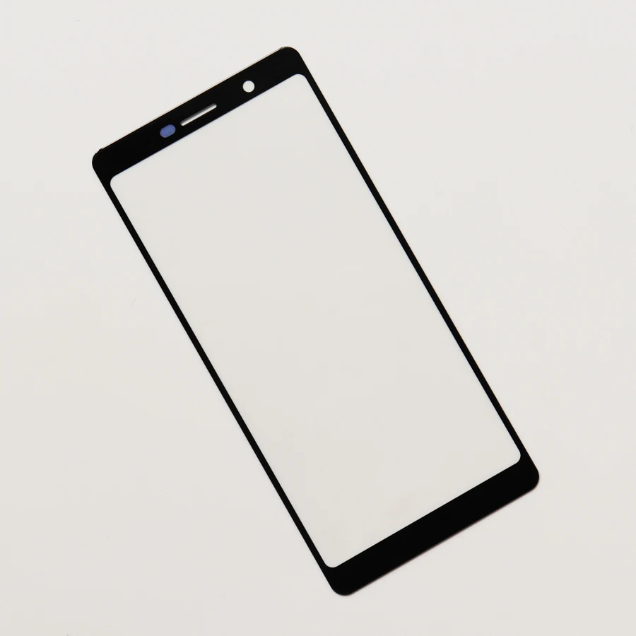 

10 PCS/lot 6.0 inches For Nokia 7Plus Front Panel Touch Screen LCD Outer Glass Lens Repair Replacement For Nokia 7 plus