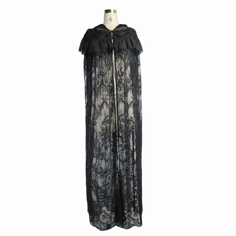 Devil-Fashion-Steampunk-Black-Sexy-Big-Lace-Cloak-Capes-Gothic-Black-Hooded-Coat-Halloween-Women-Costumes (3)