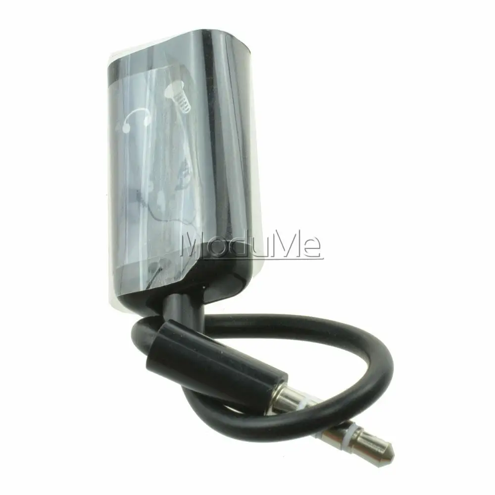 

3.5mm Male To 2 Female Splitter Audio Stereo AUX Earphone Mic Adapter Contor