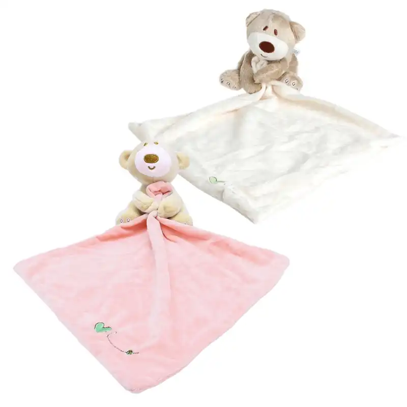 baby girl comforter teddy