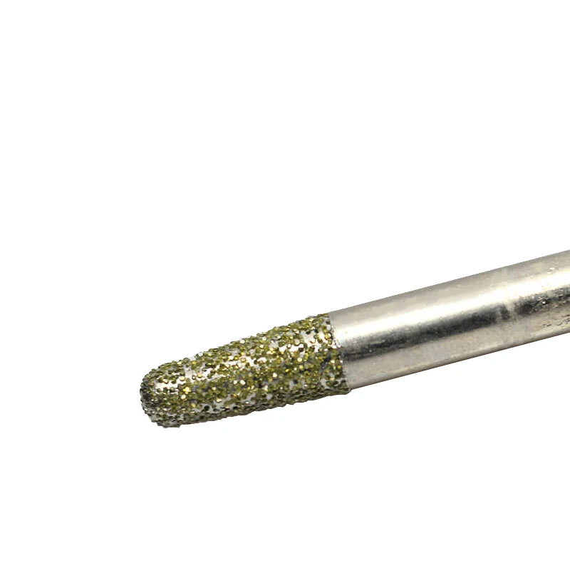 1pc 20deg 8*7mm cnc router Electroplated diamond stone carving tool