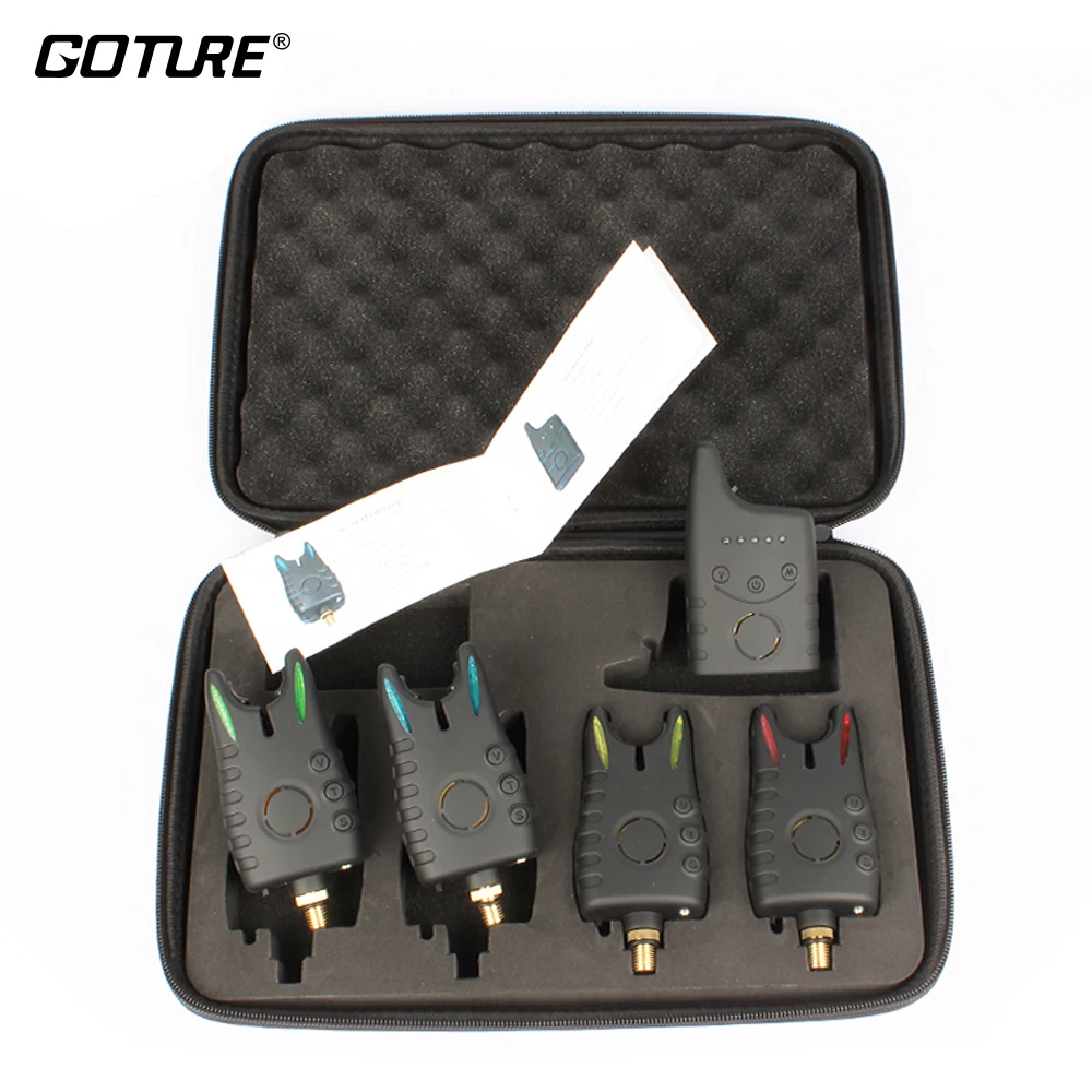 Fish Alarms For A Fishing Pole 2-Pack Carp Fishing Bite Alarms