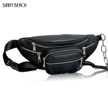 

SUNNY BEACH brand fashion men and women bag Waist Packs Mini small bag Unisex Waist Pack Working bag