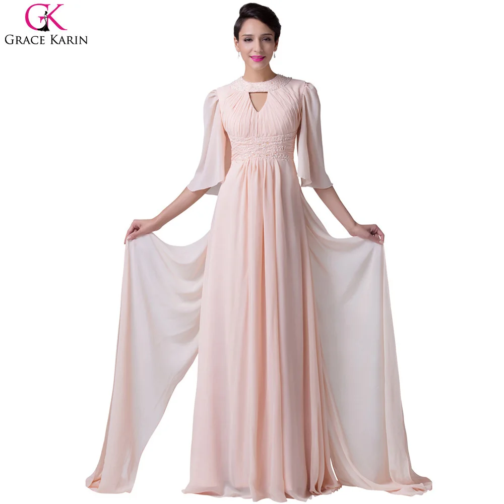 chiffon dinner gowns