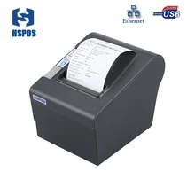 Дешевые 80pos Ethernet Тепловой POS чековый принтер с автоматическим резаком Поддержка windows Ubuntu Linux IOS Android новый список