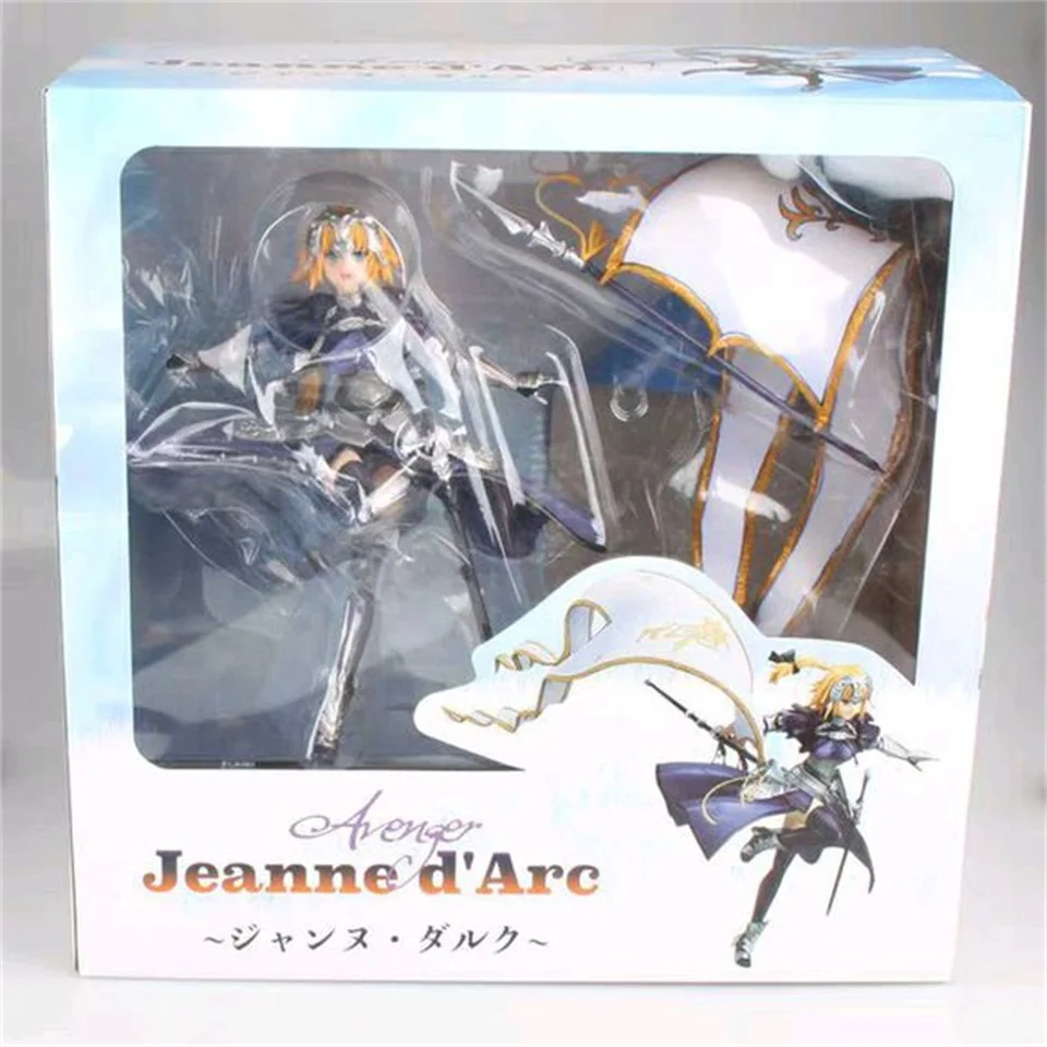 Tronzo аниме Fate Grand Order Jeanne D'Arc фигурка ПВХ экшн-модель игрушки FGO линейка коллекция Jeanne D'Arc фигурка куклы игрушки - Цвет: With Box