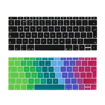 

English EURO Enter keyboard Cover for 2016-2018 Macbook Pro 13" 13.3 inch (No Touch Bar) Model A1708