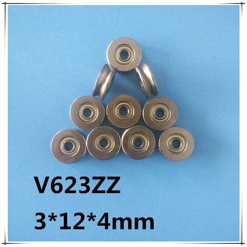 5 шт./лот BS054 V623ZZ миниатюрные подшипники 3 мм * 12 4 V образные направляющий подшипник