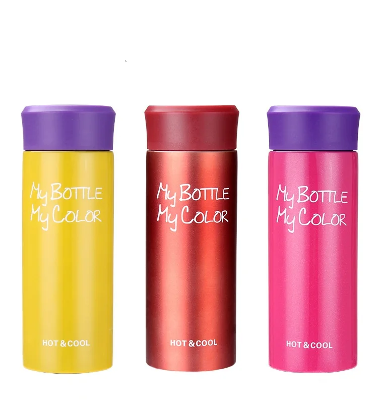 

1PC Coffee Cup Double Wall Stainless Steel Mug Women's men's Travel Mug Tumbler Vacuum Flask Thermos cup for lovers KD 1477