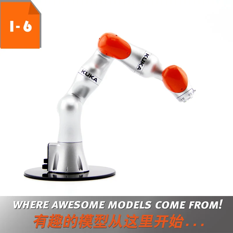 Коллекционная модель робота 3D игрушка в подарок масштаб 1:6 промышленного KUKA LBR iiwa