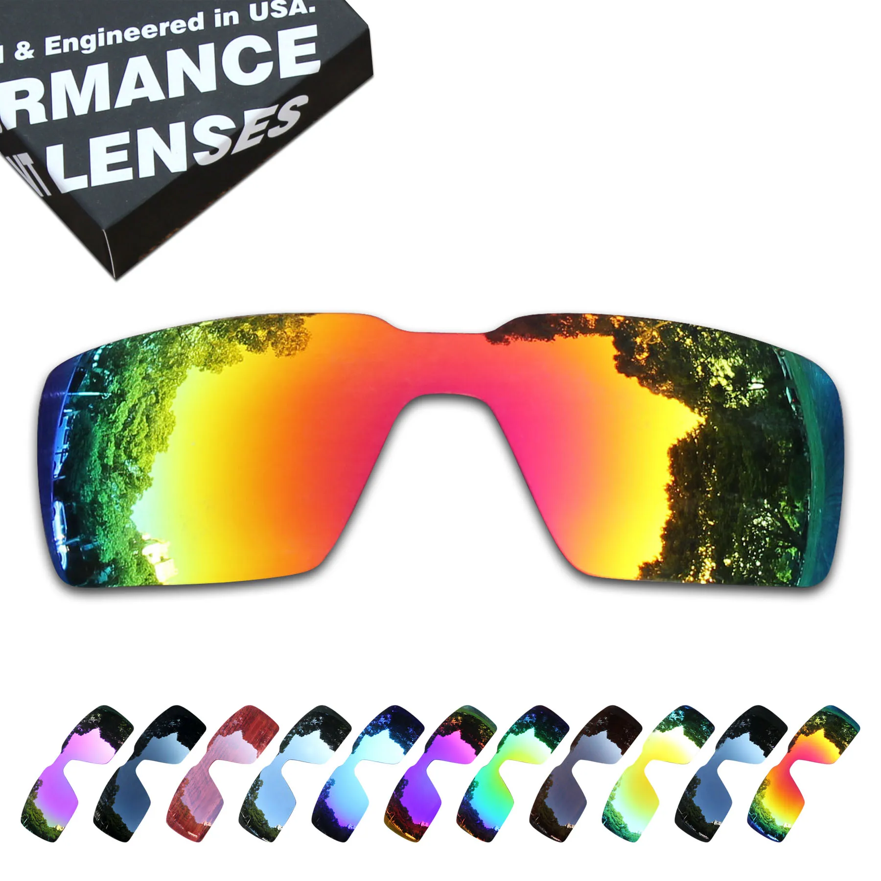 Millerswap Polarized Replacement Lenses for Oakley Probation Sunglasses Multiple Options