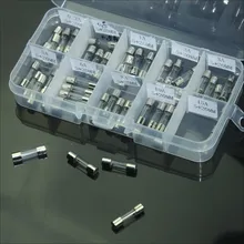 Автомобильное стекло предохранительная трубка 5*20 мм прикуриватель предохранитель трубка 0.2а-15а автомобильный предохранитель линии модификации