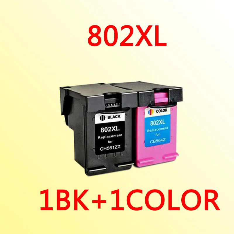 For hp802 802xl compatible for hp 802 Deskjet 1000 1010 1050 1510 2000 2050 3050 J110a J210a