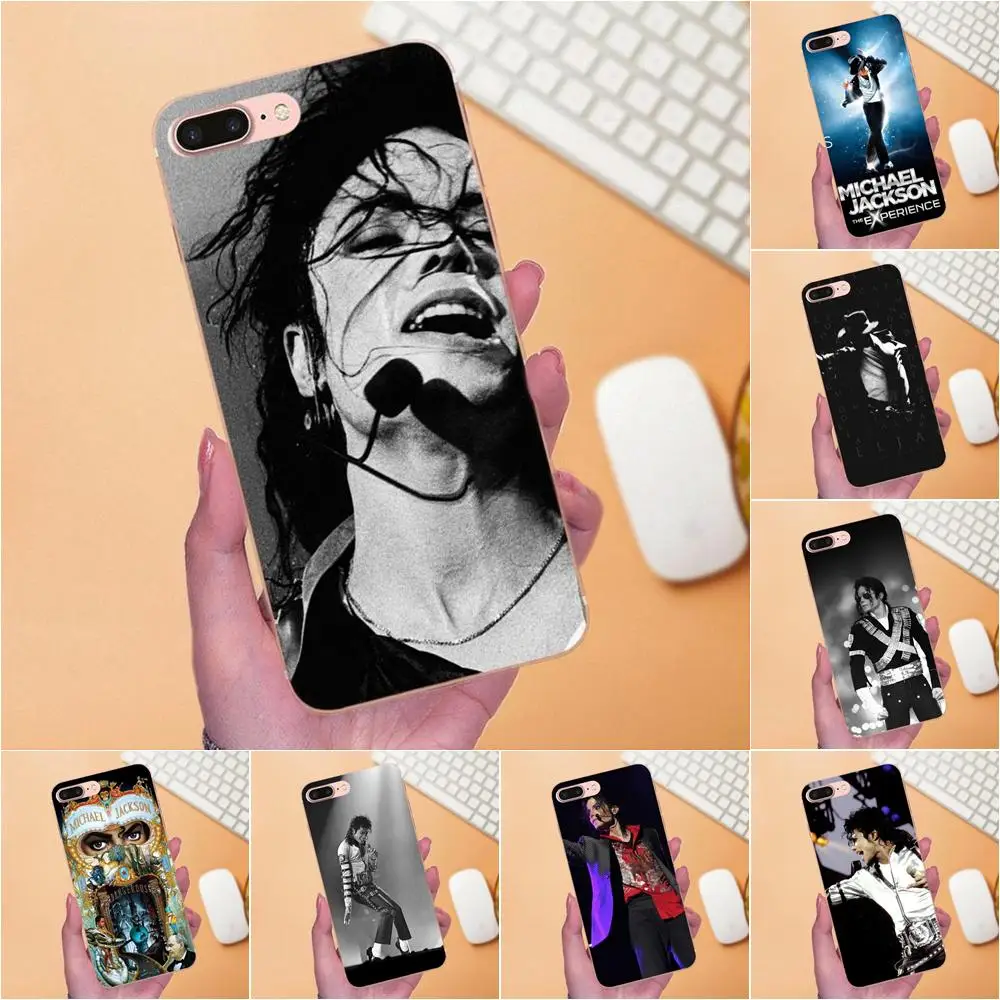 Чехлы из ТПУ для Galaxy A3 A5 A7 On5 On7 2015 2016 2017 Grand Alpha G850 Core2 Prime S2 I9082 чехол Майкла Джексона