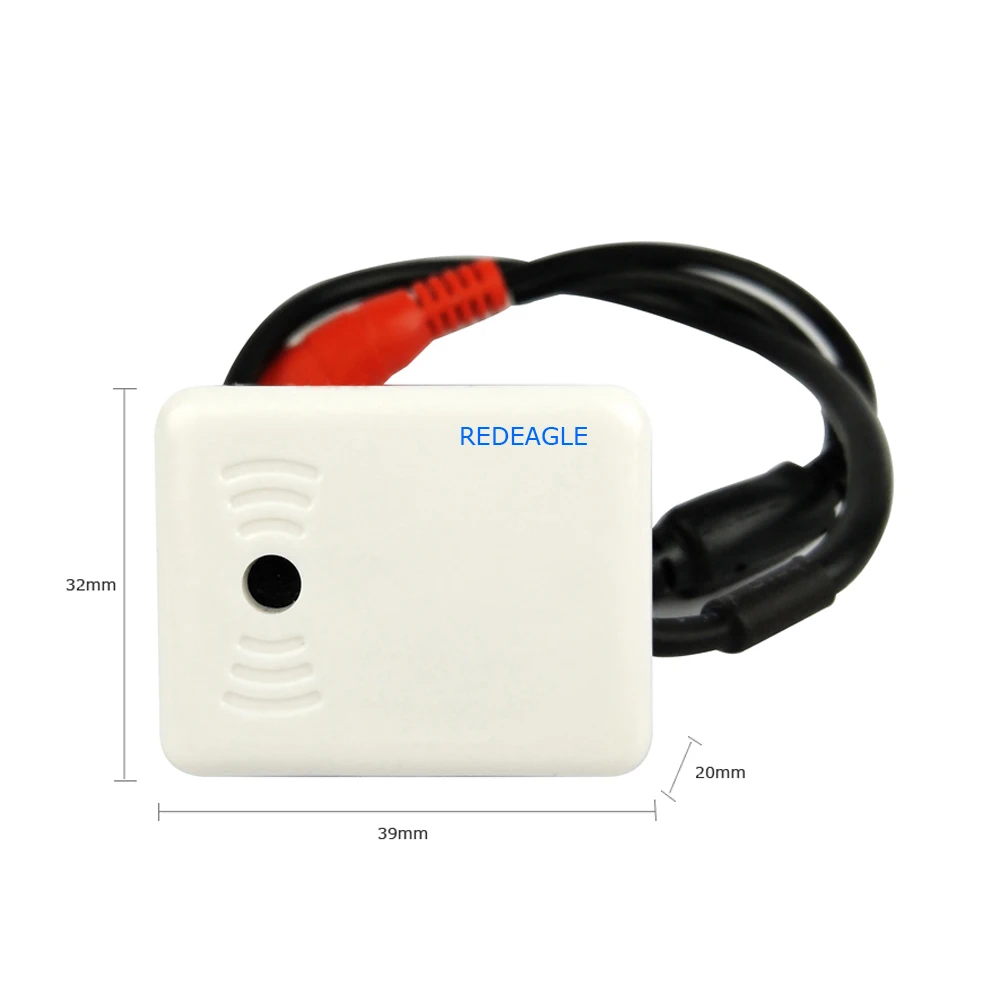 REDEAGLE Adjustable Mini CCTV Microphone Sound Monitor Audio Pick Up Device For Security Camera DVR Accessories
