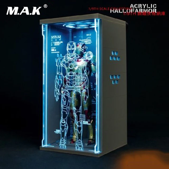 1/9 Iron Man Display Box TOYS BOX Display Acrylic Hall of