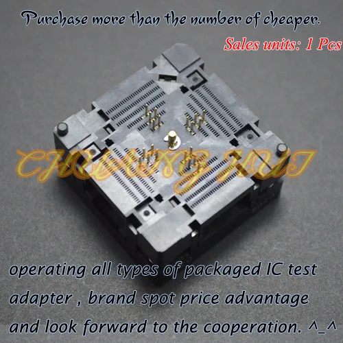 QFN20 test socket WSON20 DFN20 MLF20 socket 0.4mm size=3x3mm QFN20 test socket WSON20 DFN20 MLF20 socket 0.4mm size=3x3mm