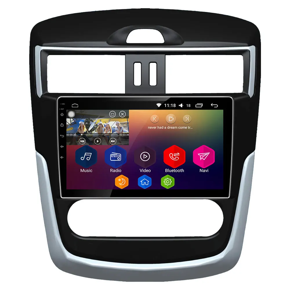

9" IPS WIFI Android 8.1 Octa Core 2GB RAM 32GB ROM RDS Car DVD Multimedia Player Radio For Nissan Tiida 2011-2018 High Leve